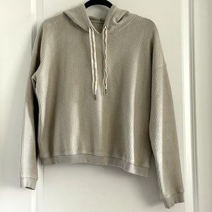 Corded Sweatshirt and Sweatpants Set